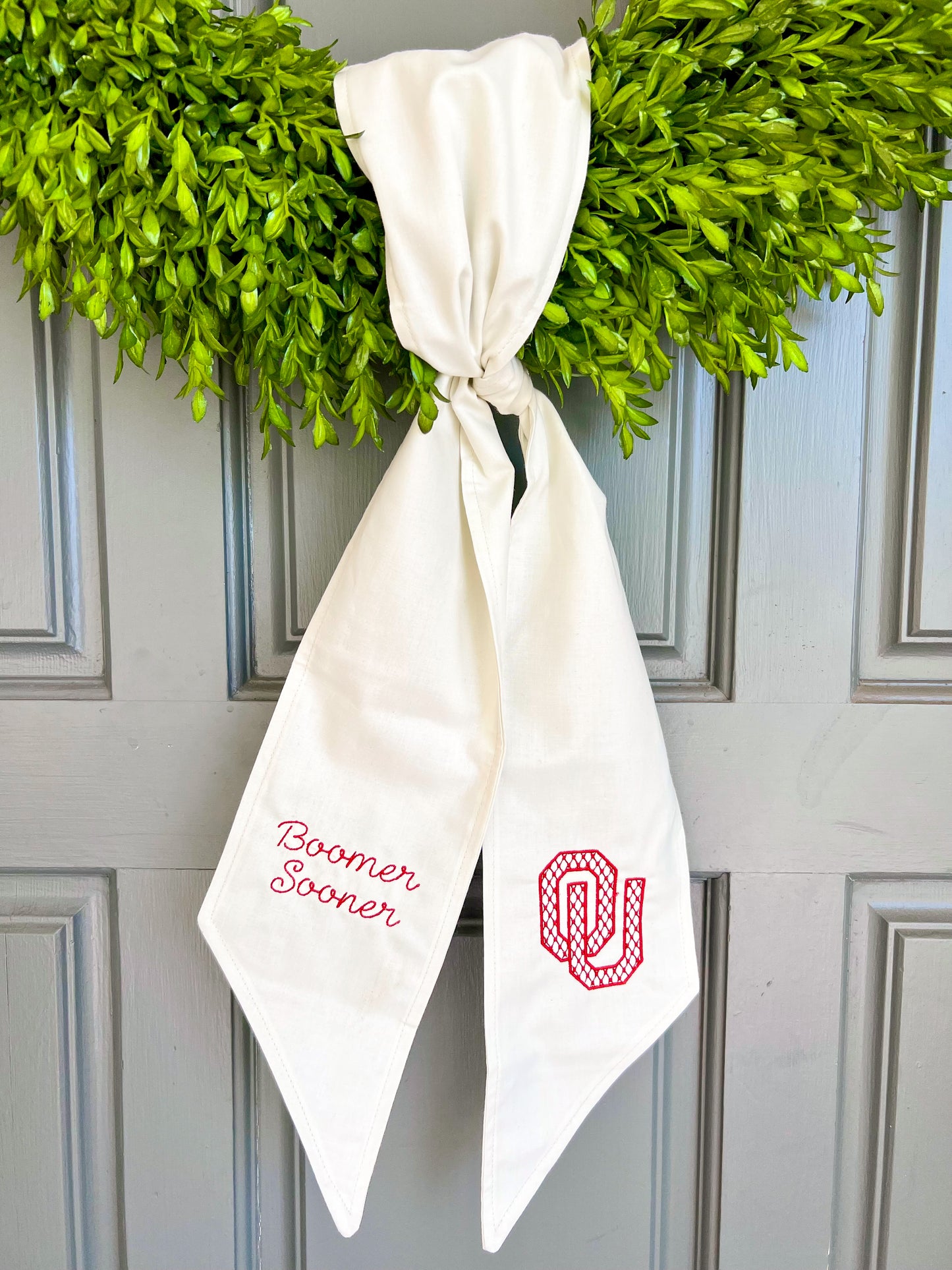 OU Wreath Sash