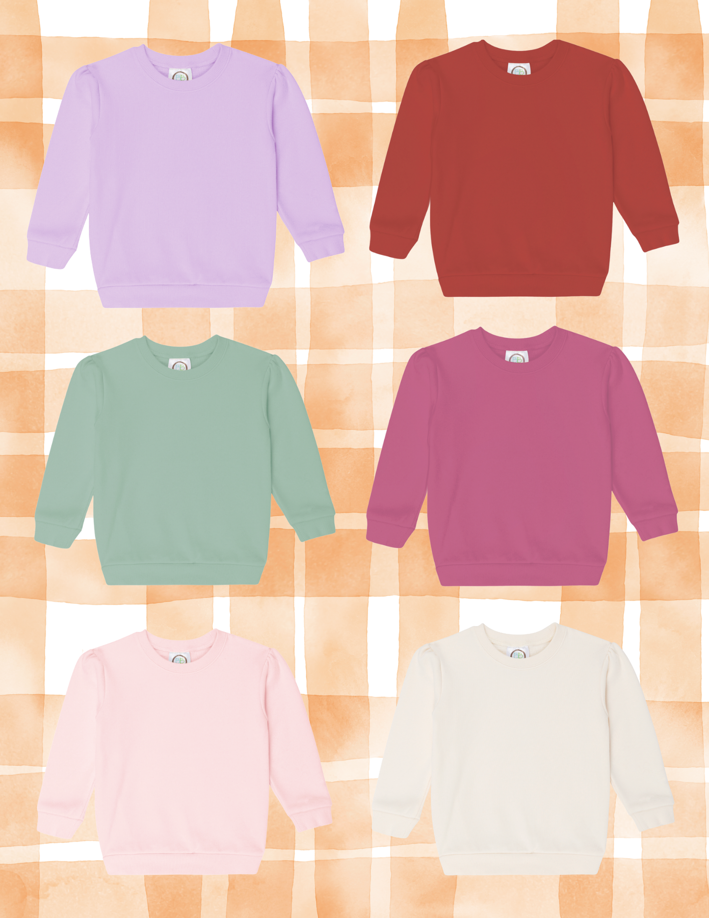 Thanksgiving Puff Sleeve Sweatshirt