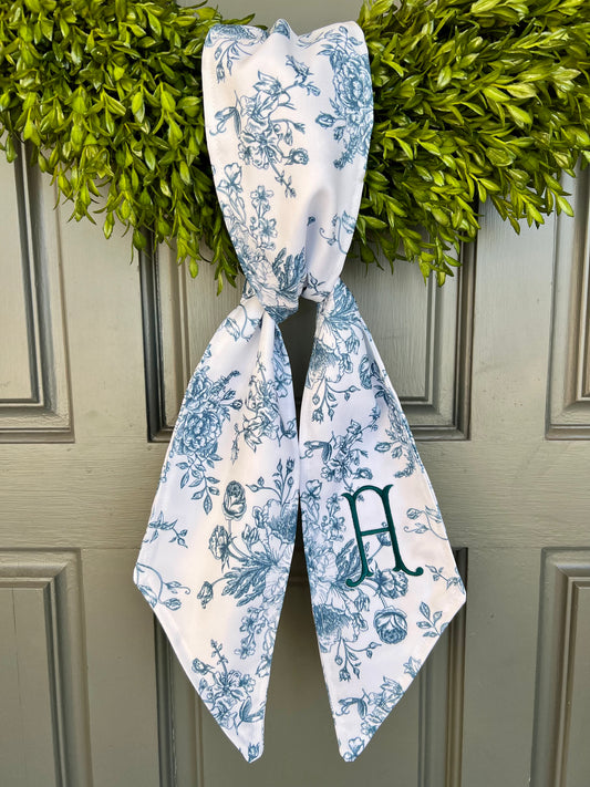Custom Wreath Sash