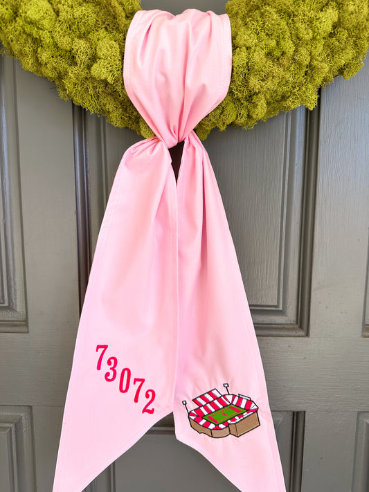 OU Stadium Wreath Sash
