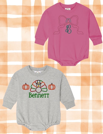 Thanksgiving Sweatshirt Bubble