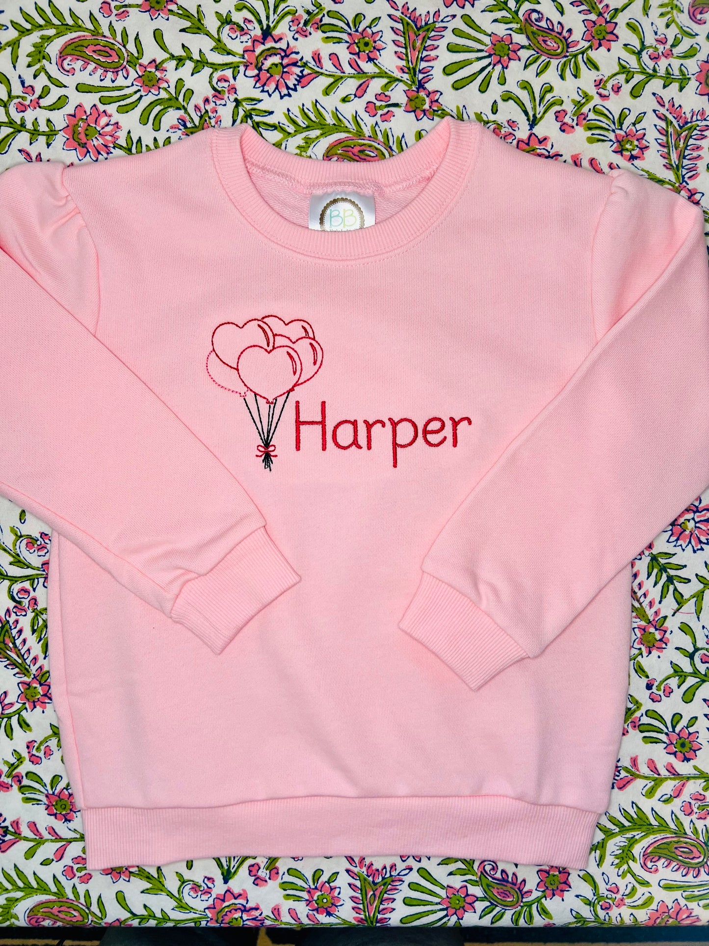 Puff Sleeve Sweatshirt