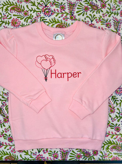 Puff Sleeve Sweatshirt