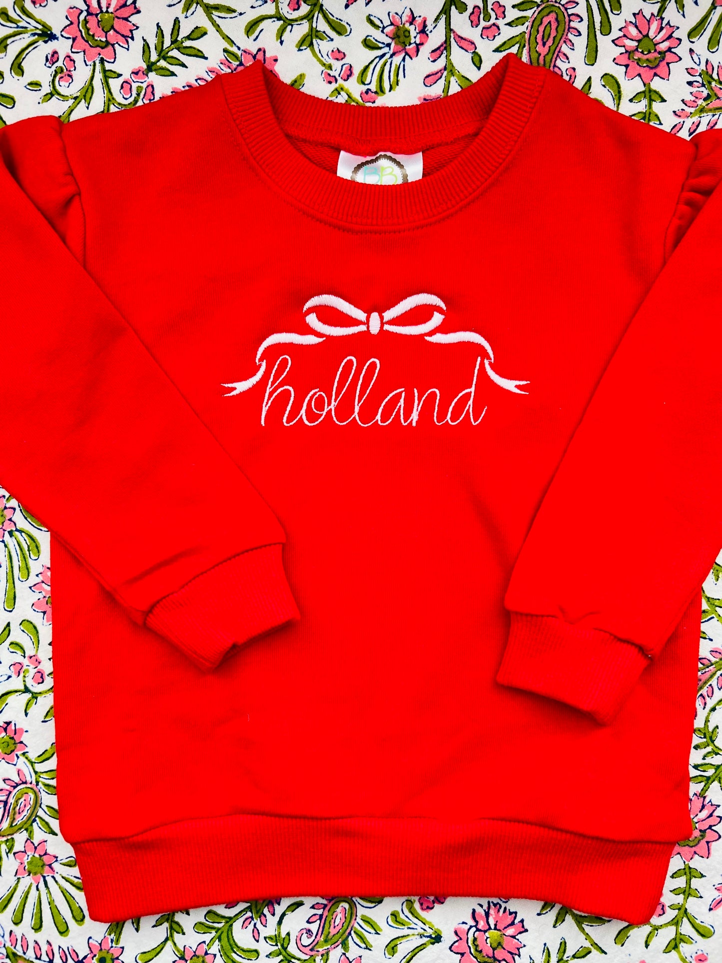 Puff Sleeve Sweatshirt